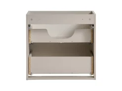 Meuble suspendu sous vasque avec 2 tiroirs VIVA CACHEMIRE 60 cm