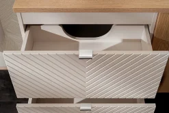 Meuble suspendu sous vasque avec 2 tiroirs VIVA CACHEMIRE 60 cm