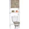 Meuble WC 1 tablette Stockholm