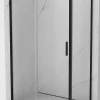 Mexen Exo cabine de douche coulissante 110 x 70 cm, transparent, noire - 8151-110-070-70-00