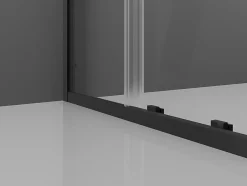 Mexen Exo cabine de douche coulissante 110 x 70 cm, transparent, noire - 8151-110-070-70-00