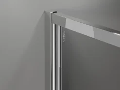 Mexen Exo cabine de douche pivotante 100 x 75 cm, transparent, chromé - 814-100-075-01-00