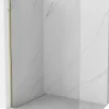 Mexen Kioto L paroi de douche Walk-in 120 x 200 cm, transparent, or - 800-120-103-50-00