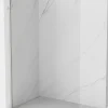 Mexen Kioto-X L paroi de douche Walk-in 50 x 200 cm, transparent 10 mm, nickel brossé - 800-050-107-97-00-X