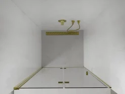 Mexen Lima porte de douche pliable 90 cm, transparent, doré - 856-090-000-50-00
