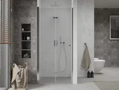 Mexen Lima porte de douche pliantes 60 cm, transparent, chrome - 856-060-000-01-00