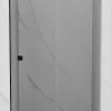 Mexen Lunar-F porte de douche pliante droite 65 cm, transparentes, noires - 836-065-000-70-00-P