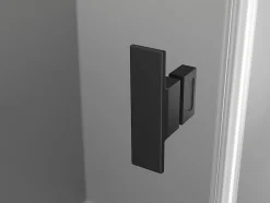Mexen Mist-B cabine de douche pivotante droite 70 x 80 cm, cadre noir, noir - 8A2T-070-080-70-70-P