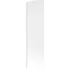 Mexen Next paravent de baignoire à 1 volet 60 x 150 cm, givré, blanc - 895-060-000-00-30-20