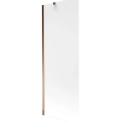 Mexen Next paroi de baignoire 1 vantail 70 x 150 cm, dépoli, or rose - 895-070-000-00-30-60