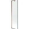 Mexen Next paroi de douche à 1 volet 50 x 150 cm, cadre noir, or rose - 895-050-000-00-70-60