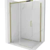Mexen Omega cabine de douche coulissante 110 x 80 cm, transparent, dorée - 825-110-080-50-00