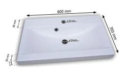 MINIO go for it, Meuble de salle de bain chêne wotan/blanc brillant - MARIT II