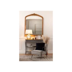 Miroir à moulures en bois de style romantique H145 - BETSY