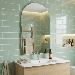 Miroir arche Cooke & Lewis Gansey 60 x 40 cm