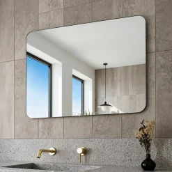 Miroir arrondi Cooke & Lewis Elbury 60 x 80 cm