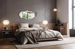 Miroir asymétrique Tulup 40 x 80 pour maquillage 1 pièce