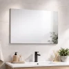 Miroir Avec Bordure À Bord Lisse 60X80 Réversible