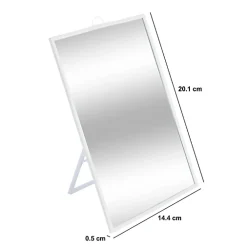 Miroir basique sur pied 15X20 - Blanc- 5five