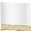 Miroir carré LED 80 x 80 Cm étagère chêne DURAVIT VE751207171 800 mm