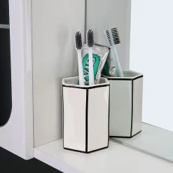 Miroir De Rangement Inglesina Avec Étagère De Rangement Et Armoires Latérales