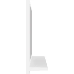 Miroir de salle de bain 40 blanc Helloshop26