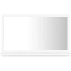 Miroir de salle de bain 60 blanc Helloshop26
