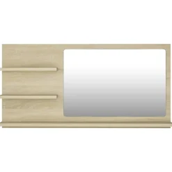 Miroir de salle de bain 90 beige Helloshop26