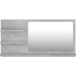Miroir de salle de bain 3 gris Helloshop26