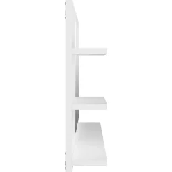 Miroir de salle de bain 3 blanc Helloshop26