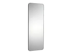 Miroir de salle de bain rectangle contour noir - 140x50 cm - DEMETRIA