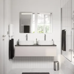 Miroir de salle de bains éclairant LED antibuée 50x70 cm, GoodHome Colwell