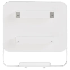 Miroir de salle de bains mural blanc avec tablette l.60,5 x H.60.5 x P.12 cm, GoodHome Maza