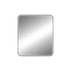 Miroir de salle de bains lumineux LED rectangulaire l. 60 x H. 70 cm MPGlass Denver