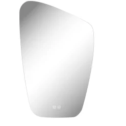 Miroir de salle de bains lumineux à LED L.60 x H.80 cm, MPGlass Aurora