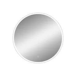 Miroir de salle de bains lumineux LED rond Ø 80 cm MPGlass Bishop 2