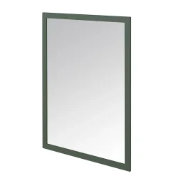Miroir de salle de bains vert mat l.70 x L.100 x ép.1,6 cm, GoodHome Perma
