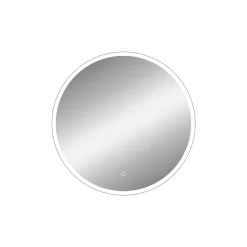 Miroir de salle de bains lumineux LED rond Ø 70 cm MPGlass Bishop 2