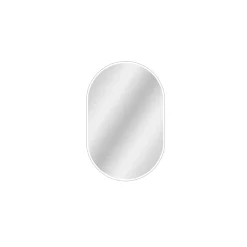 Miroir de salle de bains lumineux LED ovale, 84 x 50 cm, MPGlass Phoenix