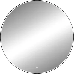 Miroir de salle de bains lumineux LED rond Ø 120 cm MPGlass Denver