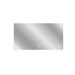 Miroir de salle de bains lumineux LED connecté 70 x 120 cm, argenté, MPGlass BroadWay
