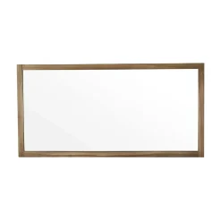 Miroir en teck massif rectangulaire 160 cm