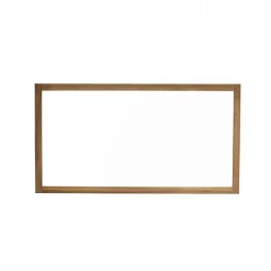 Miroir en teck massif 150x80 cm