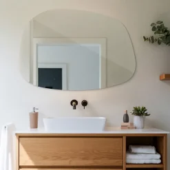 Miroir forme originale Tulup 79 x 57 cm pour le salon chambre