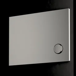 Miroir Grossissant 13 Cm Avec Ventouse Et Cadre Rouge
