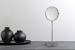 Miroir grossissant double face sur pied télescopique, à poser, MP Glass Tess