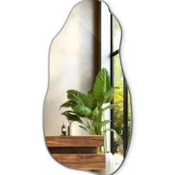 Miroir irrégulier Tulup 50 x 100 pour chambre 1 pièce
