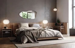 Miroir irrégulier Tulup 40 x 80 murale 1 pièce