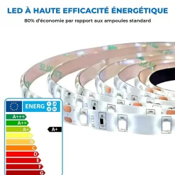 Miroir LED Salle de bain 120x70cm avec horloge digitale et hauts parleurs Bluetooth SANILAND