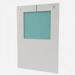 Miroir MIRCOLINE - 80x105cm - Sans applique